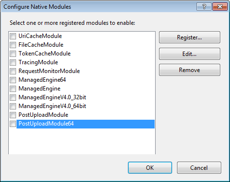 How to configure Native Modules