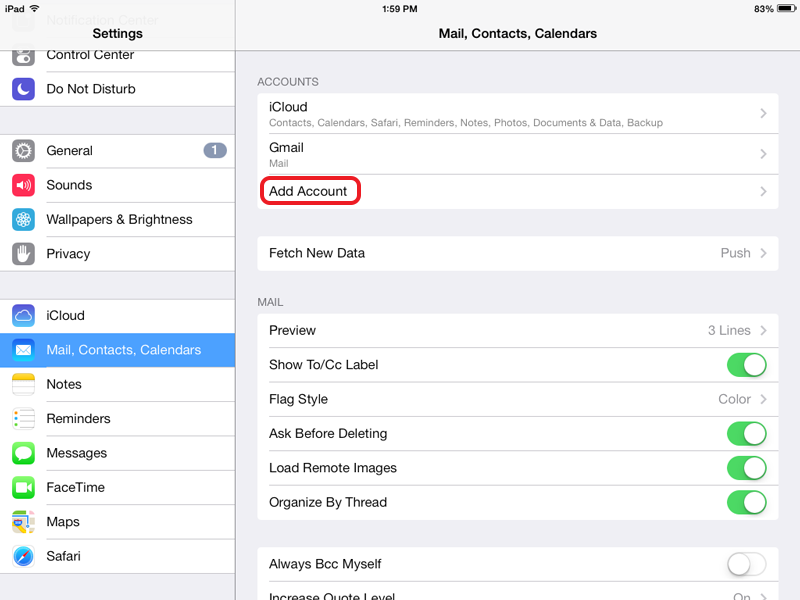 Sync Calendar with iPhone or iPad