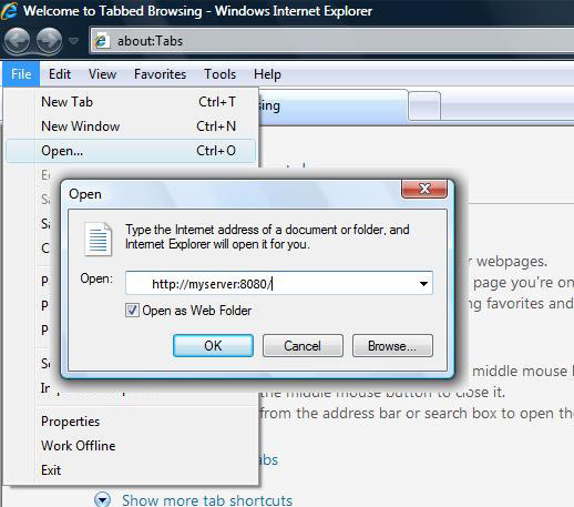free webdav server for outlook