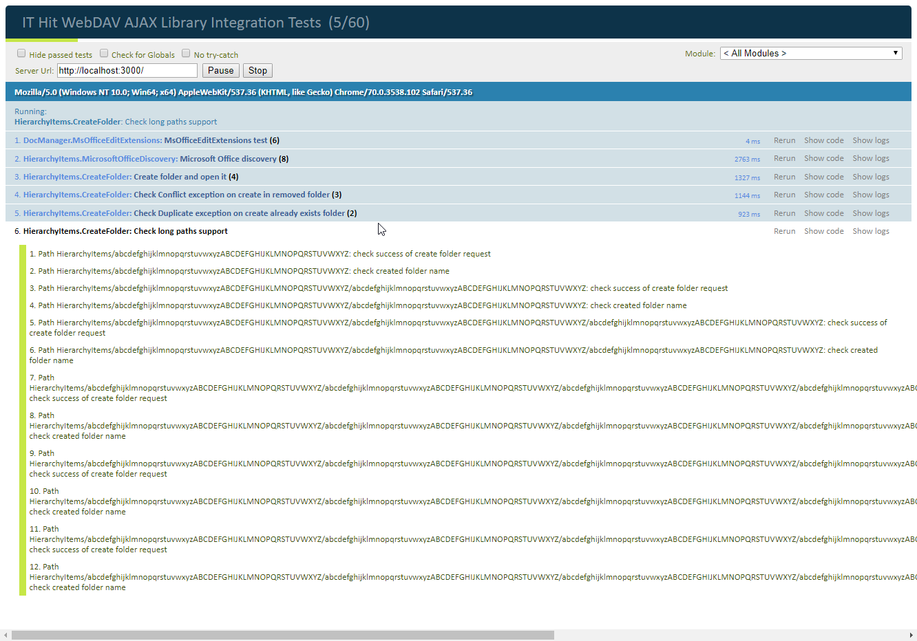 Integration Tests